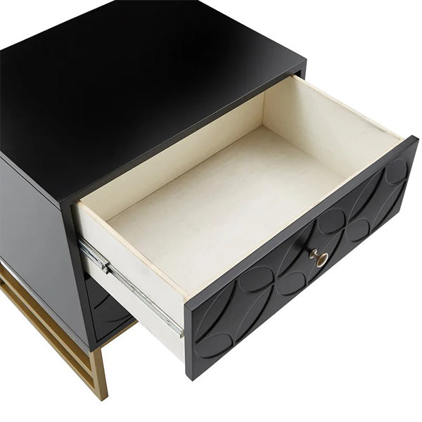 Joshua Bedside Table | Black