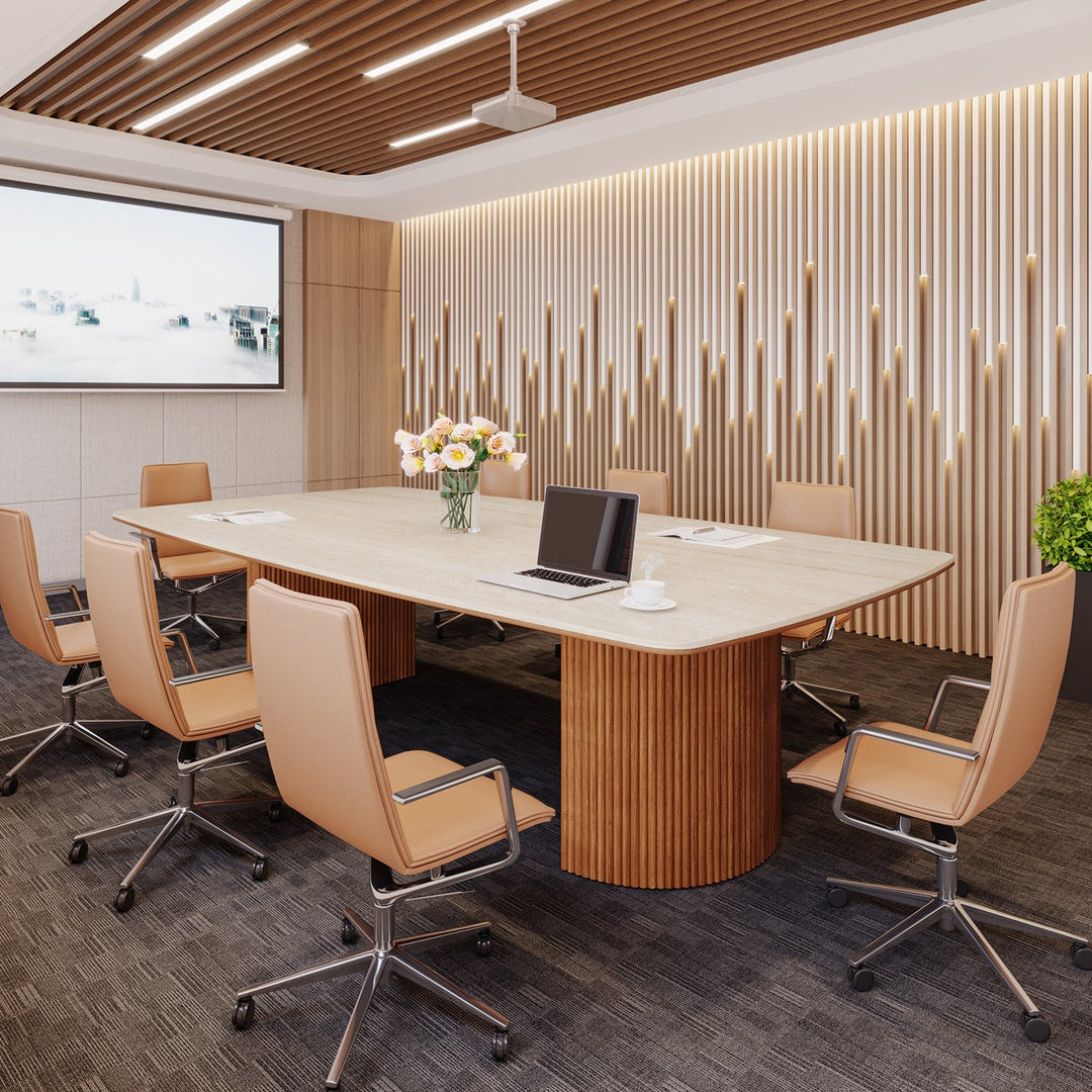 Arin Meeting Table | Beige