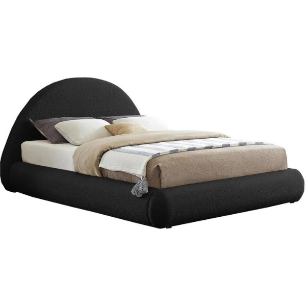 Quartz Bed Without Storage | King | Black Fabric