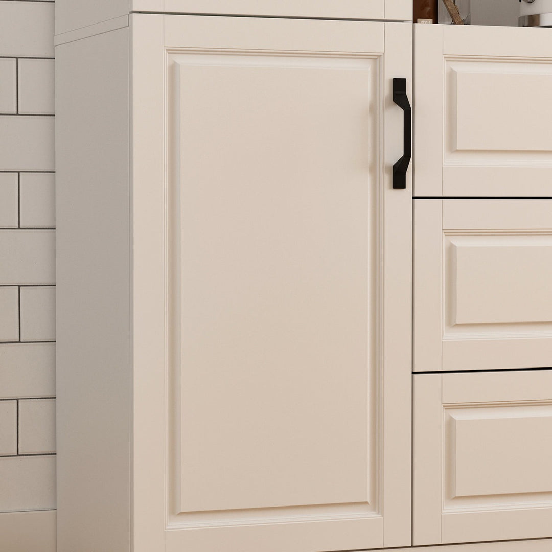 Daiki Tall Crockery Unit | White