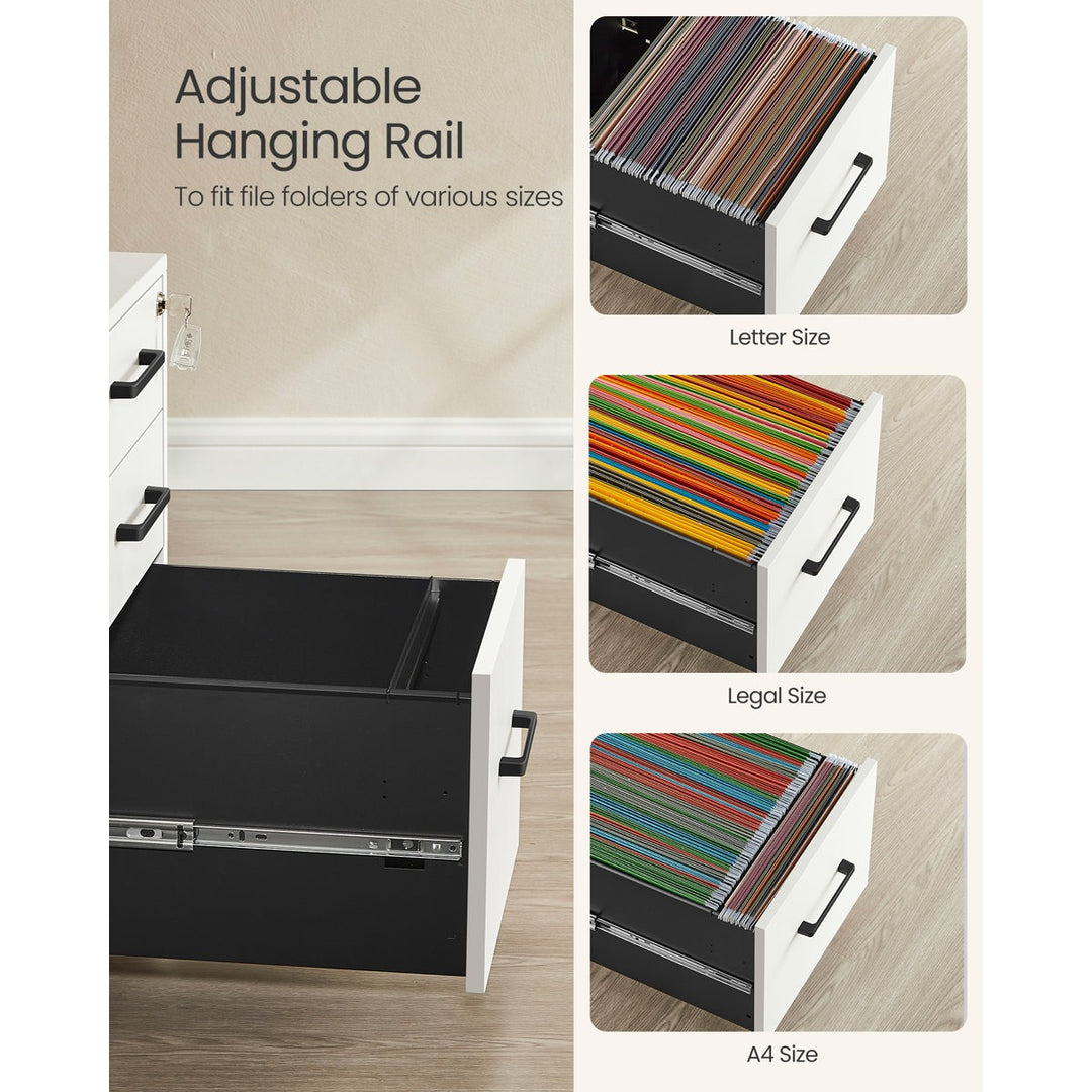 Zeal Pedestal Drawer | White