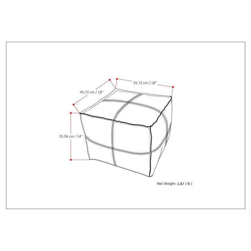 Hame Ottoman | Tan