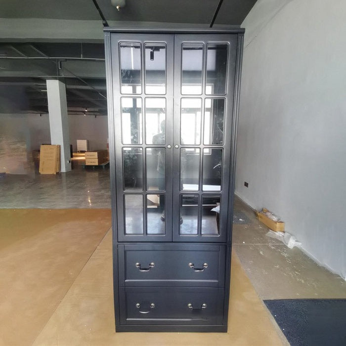 Zojo Tall Crockery Unit | Black