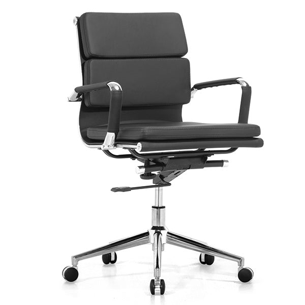 Oliver Executive Medium Back Office Chair | Black