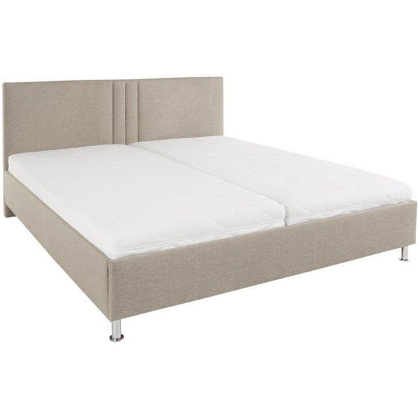 Regen Bed Without Storage | King | Beige Fabric