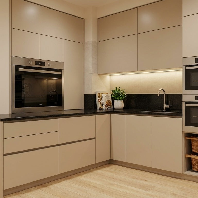 Delhi modular kitchen by heera moti
