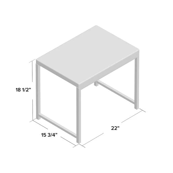 Modern End Table | Black