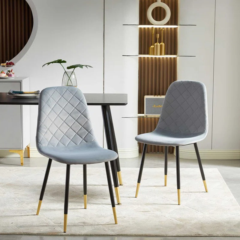 premium dining chairs crafted from upholstery fabric that smooth to touch