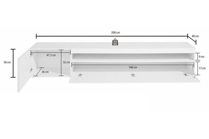 Know TV Stand | Medium |White