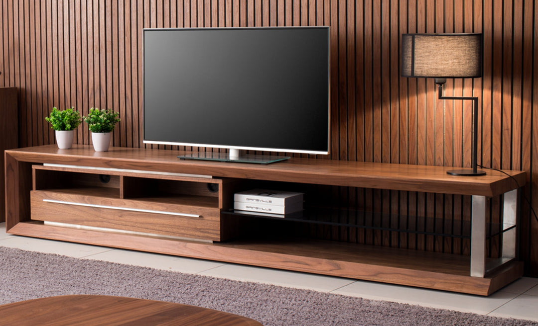 Nicolas TV Stand | Small | Walnut