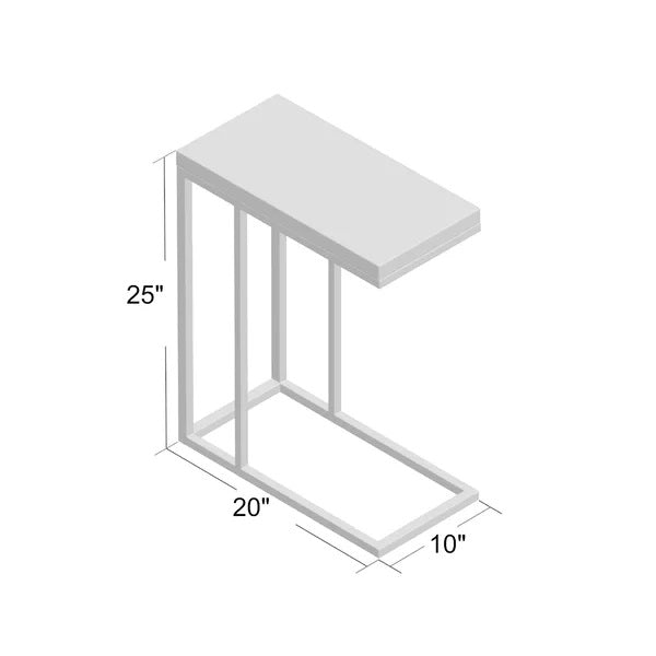 Zayn End Table | Grey