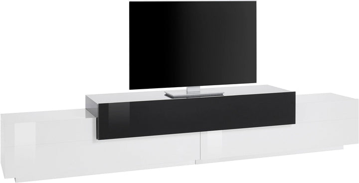 Boat Tv Stand | White & Black