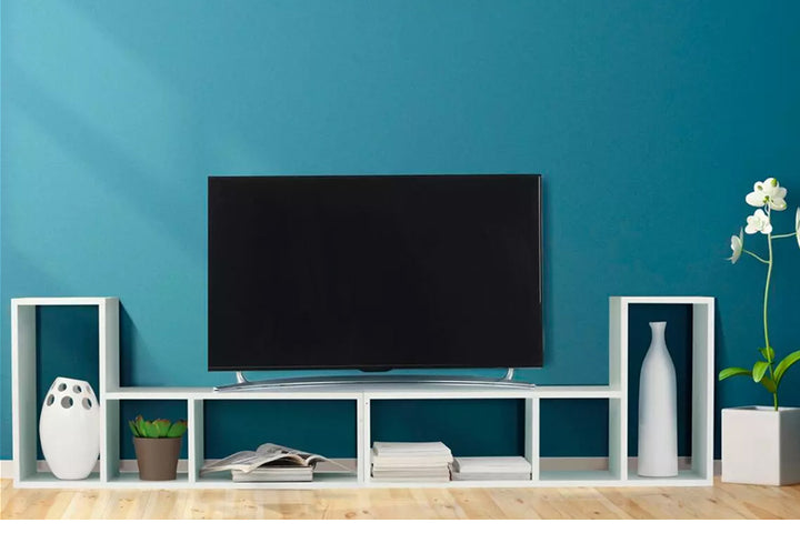 Flexible Tv Shelves | White