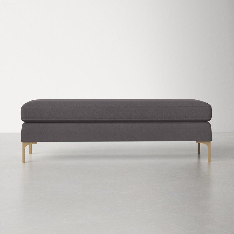 Bay Ottoman | Grey