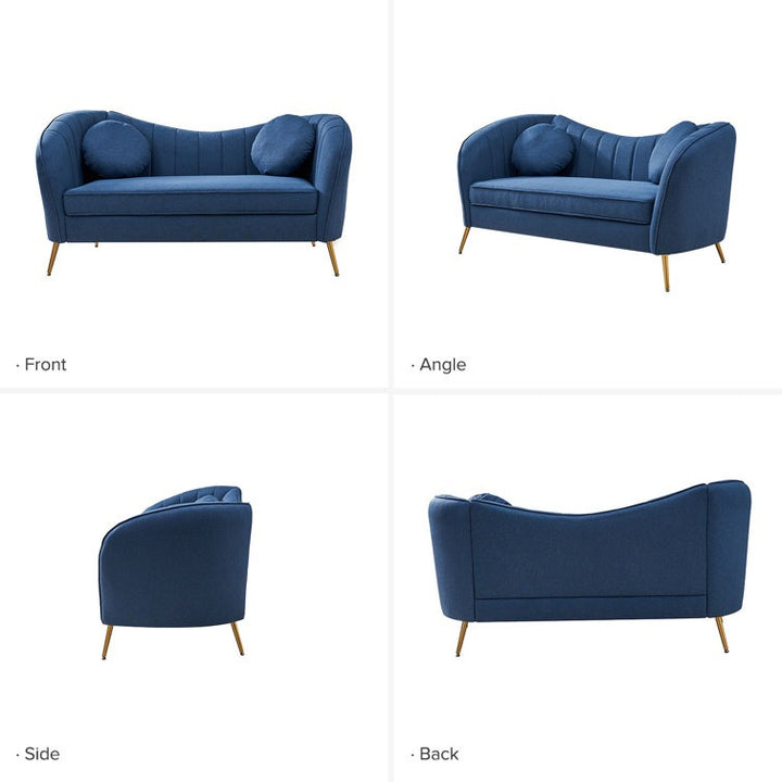 Heritage Sofa | 2 Seater | Blue