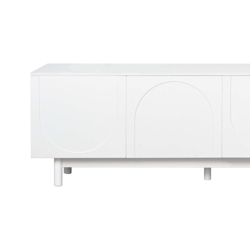  Luxurious emerald finish tv unit