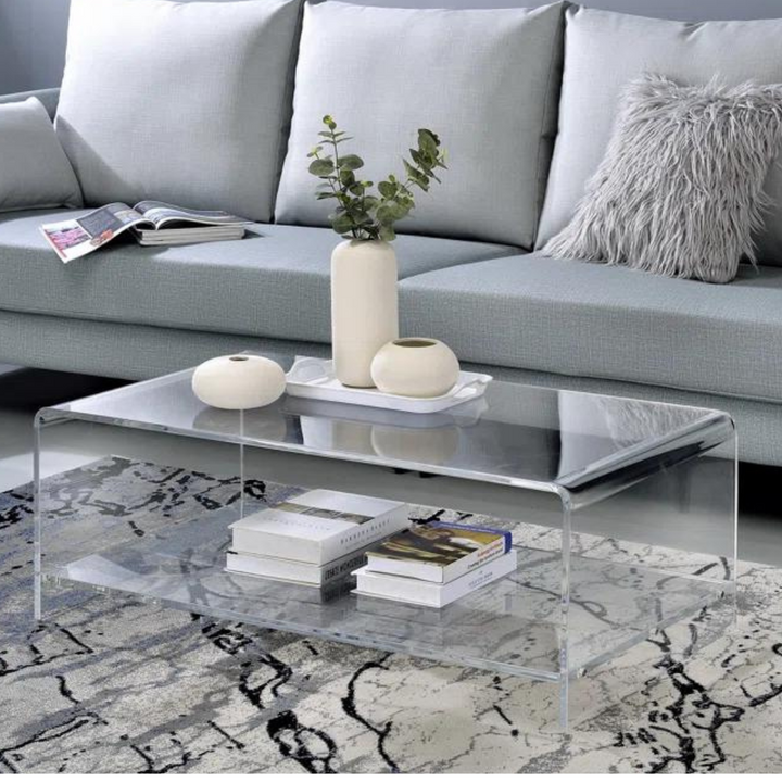 Modern acrylic table 
