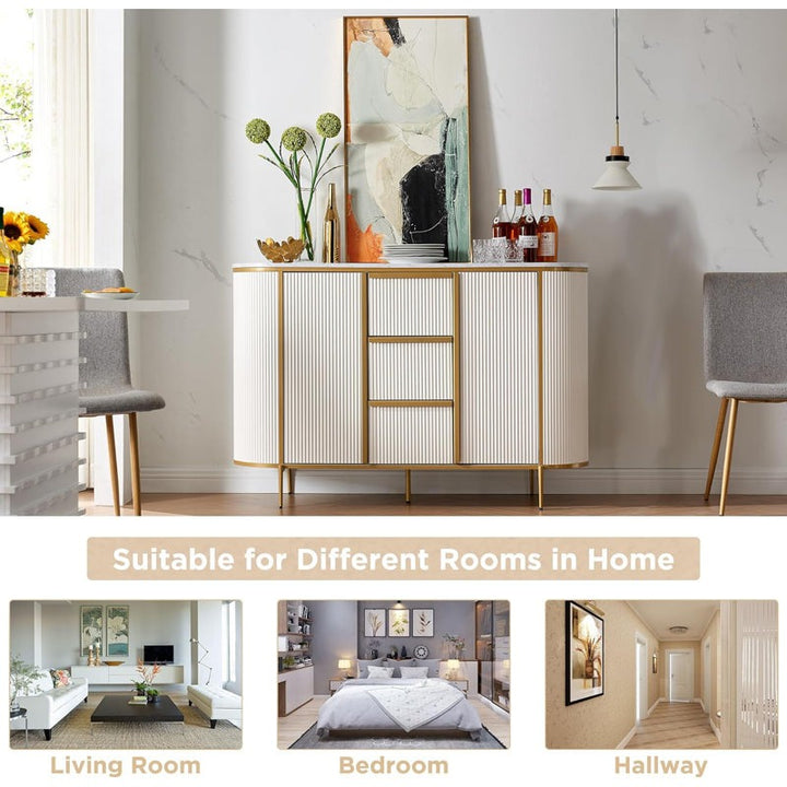 A multipurpose piece that complements different spaces.
