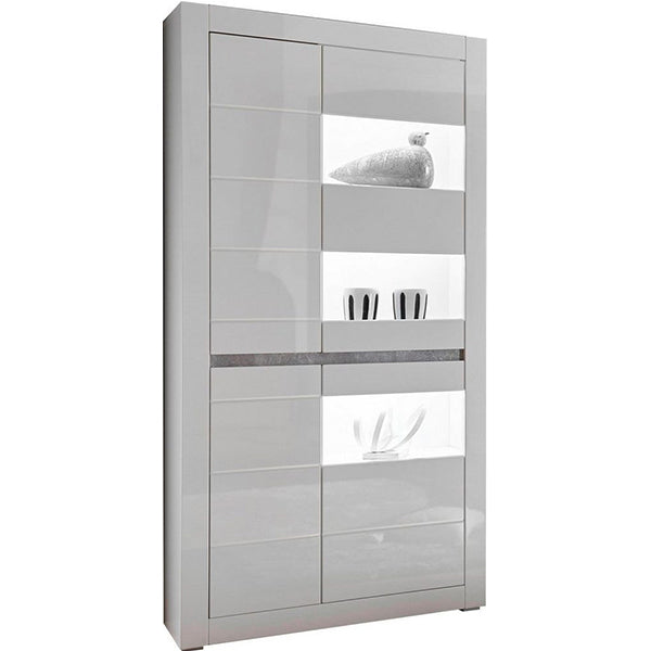 long wall-mount shelf for storage on a white background