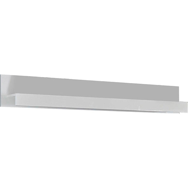 wall-mounted open shelf for storage