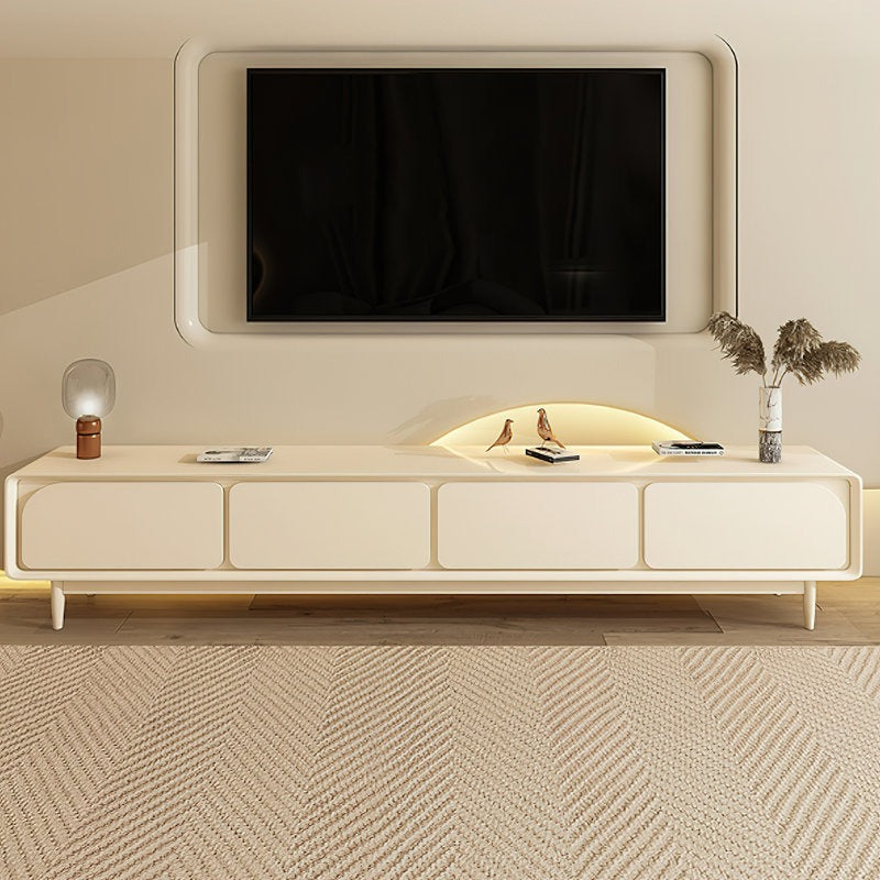 Modern white tv stand 