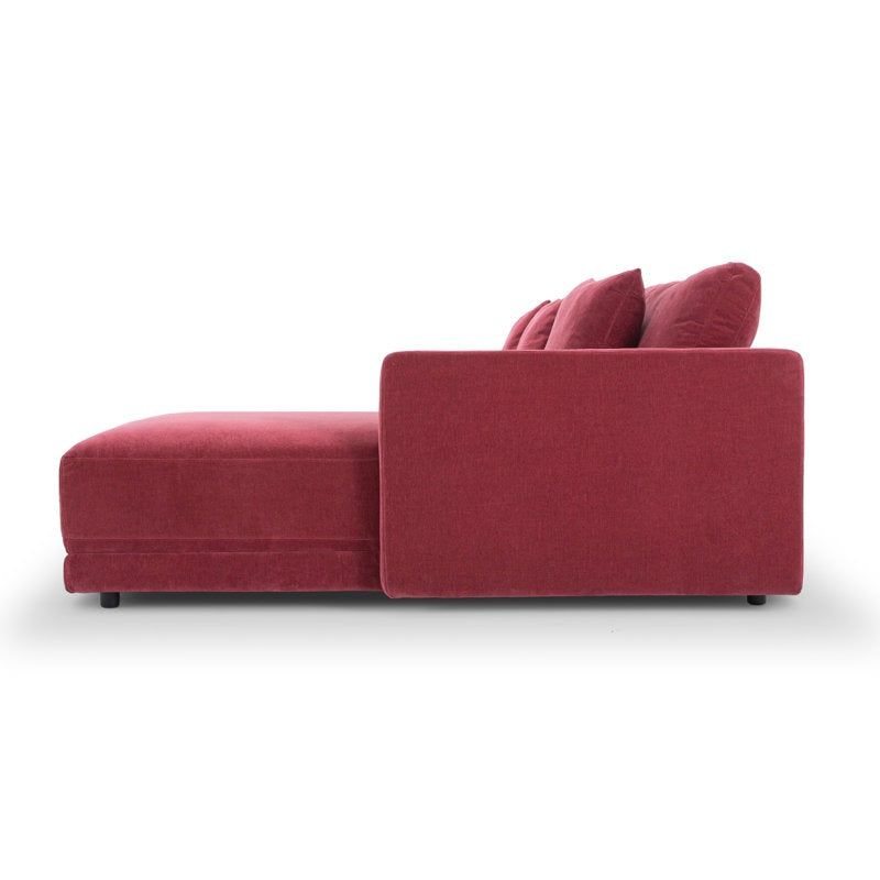 Whis L-Shape Sofa | Red | Right Facing