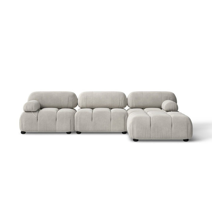 Regalia L-Shape Sofa | Grey | Right Facing