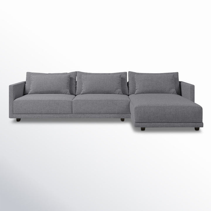 Whis L-Shape Sofa | Grey | Right Facing