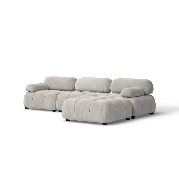 Regalia L-Shape Sofa | Grey | Right Facing