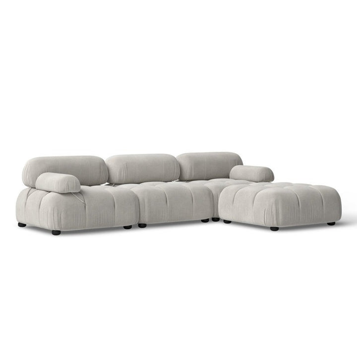 Regalia L-Shape Sofa | Grey | Right Facing