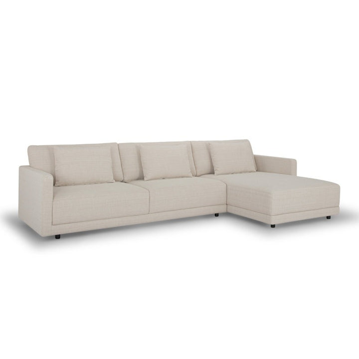 Whis L-Shape Sofa | Beige | Right Facing
