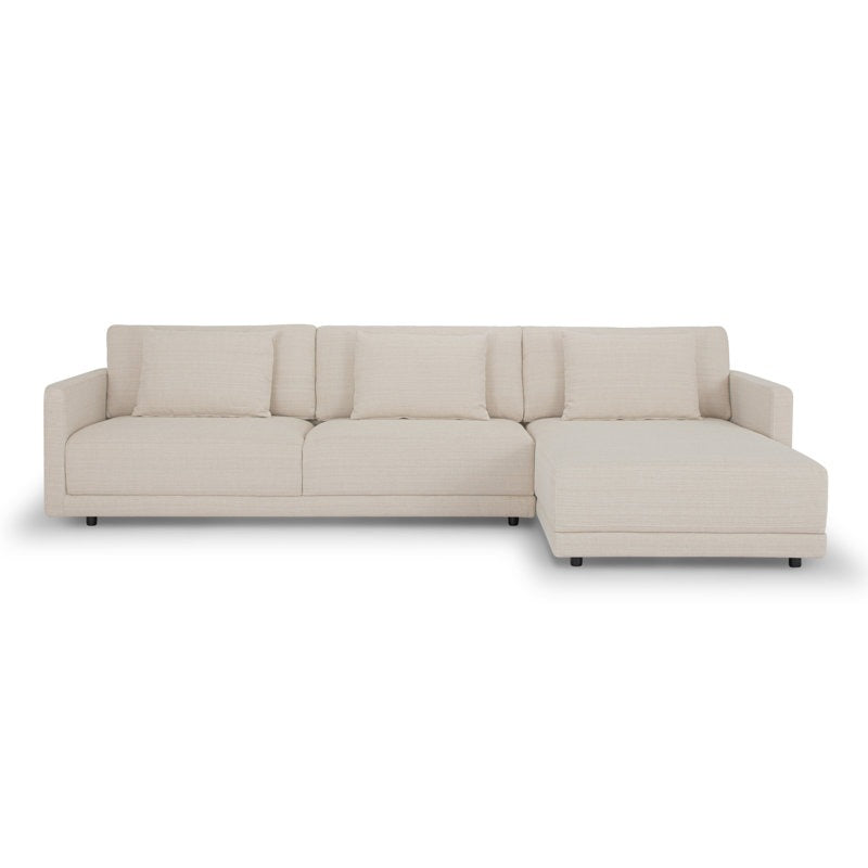 Whis L-Shape Sofa | Beige | Right Facing
