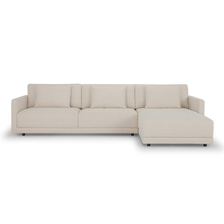 Whis L-Shape Sofa | Beige | Right Facing