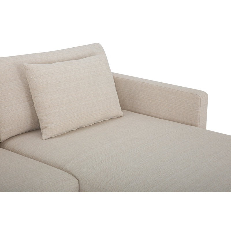 Whis L-Shape Sofa | Beige | Right Facing
