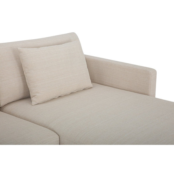 Whis L-Shape Sofa | Beige | Right Facing
