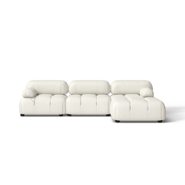 Regalia L-Shape Sofa | Beige | Right Facing