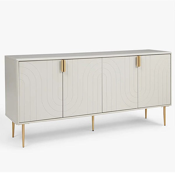 Modern white sideboard with elegant design