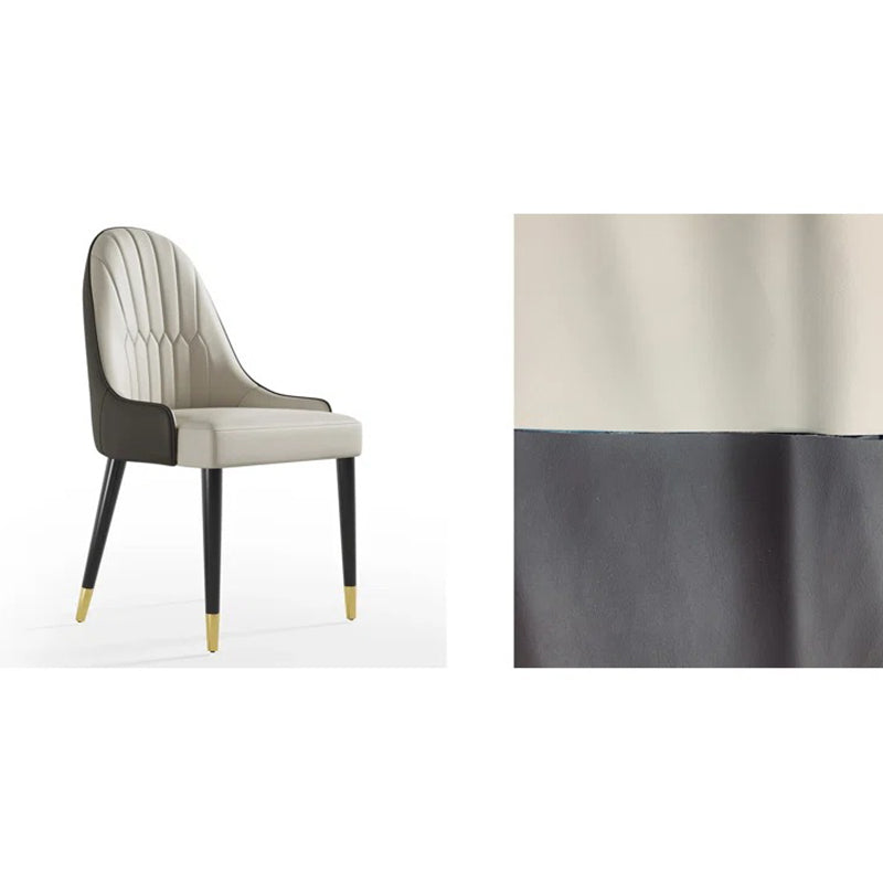 ergonomically designed chairs made with flexible ply and premium leatherette upholstery