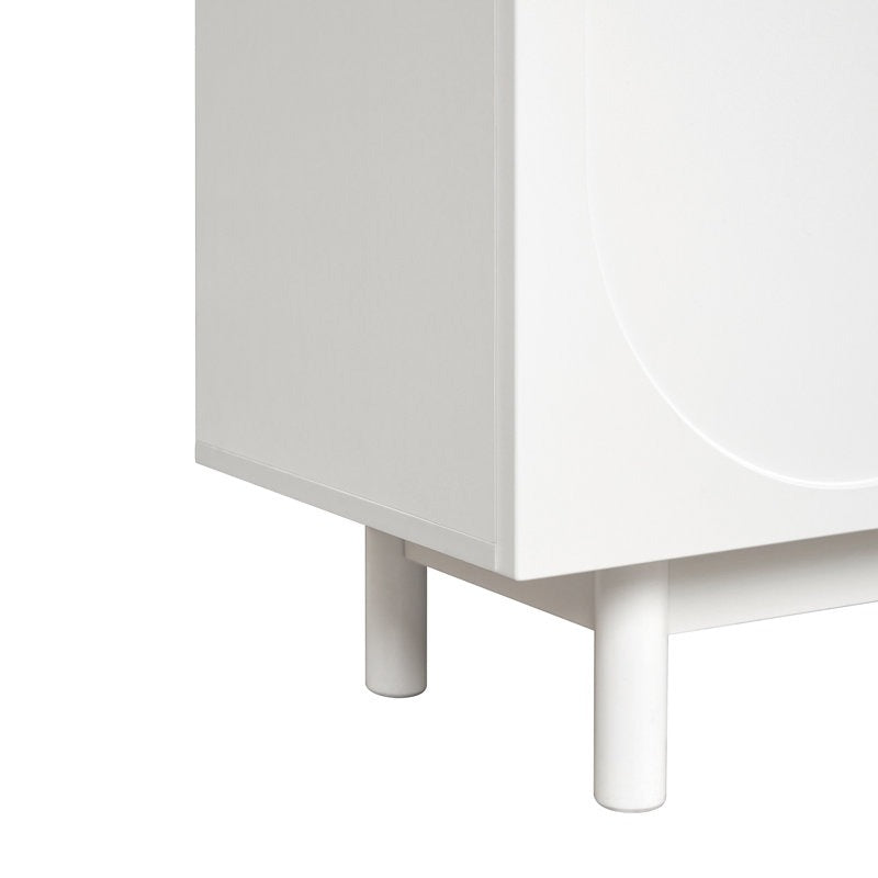 Solid wood legs of halo tv stand