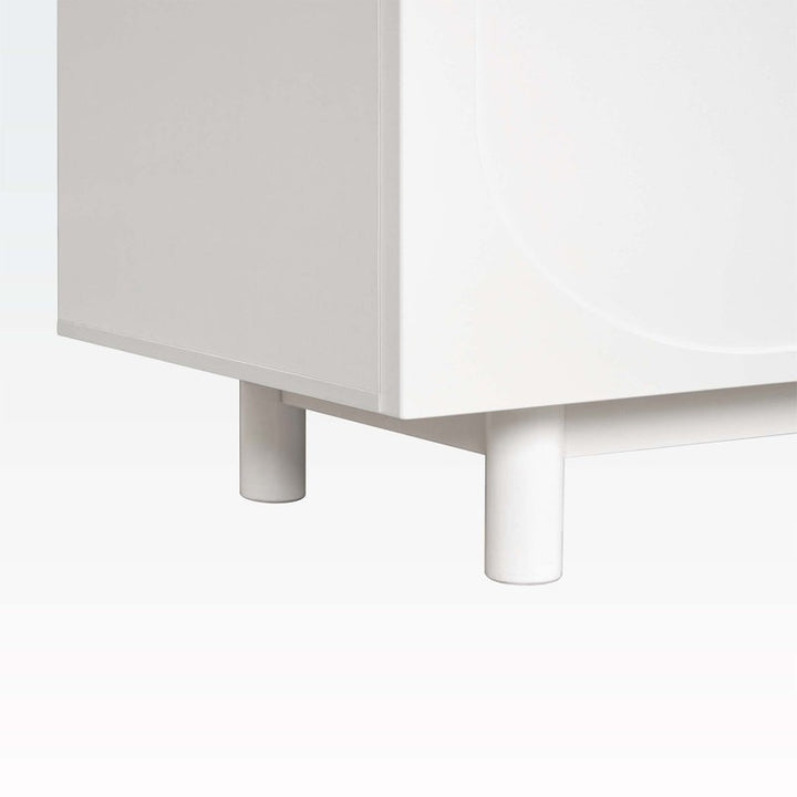 Solid wood metal legs