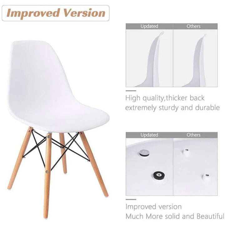 Dining chair crafted from high quality solid wood 