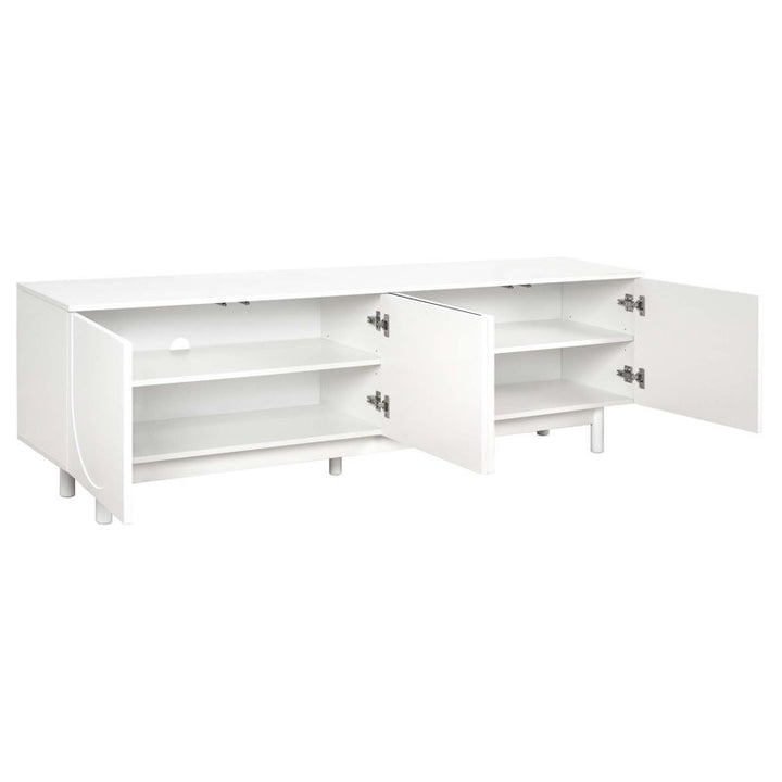 TV Stand with Ample Storage Solutions