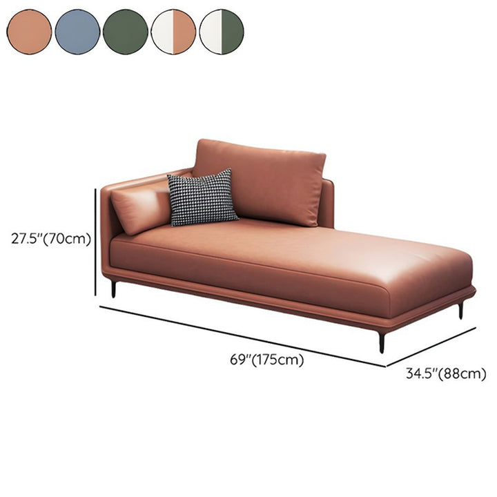 Derek Chaise Lounge | Green | Facing Right