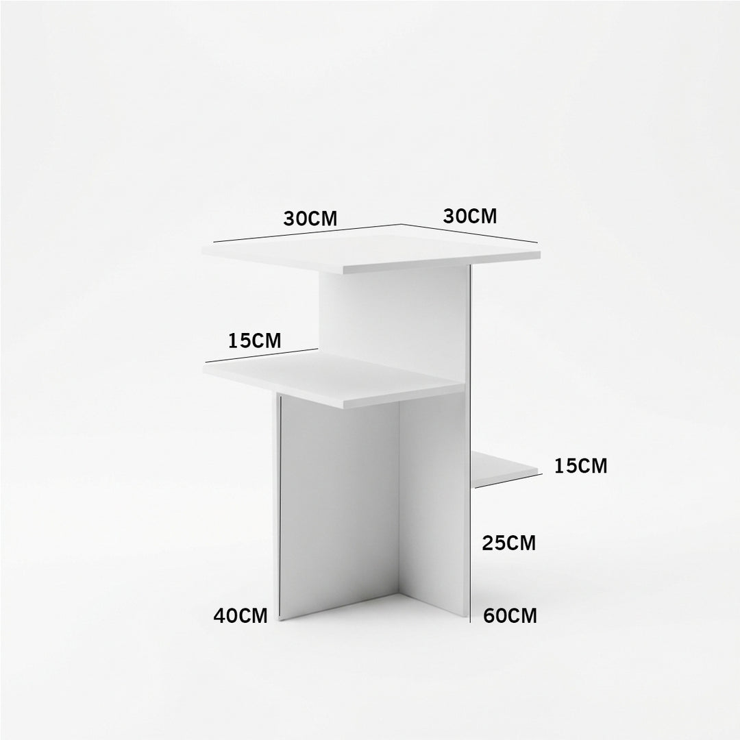 Teto Side Table | White