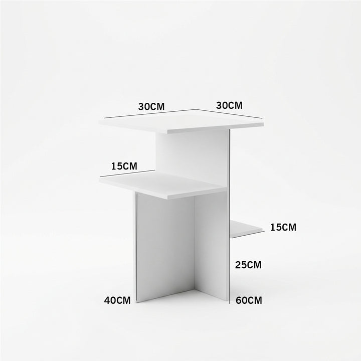 Teto Side Table | White