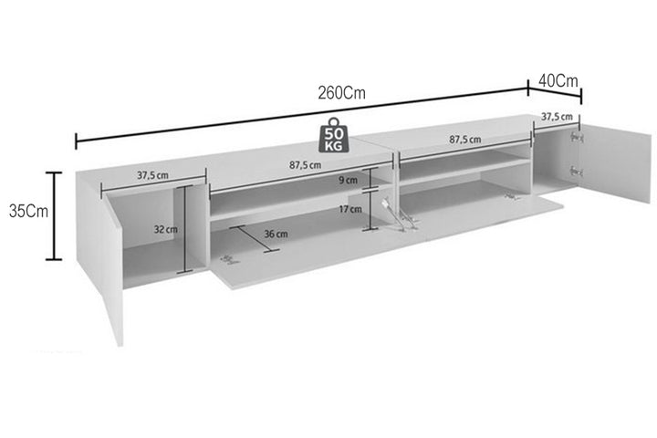 Know TV Stand | Large |White