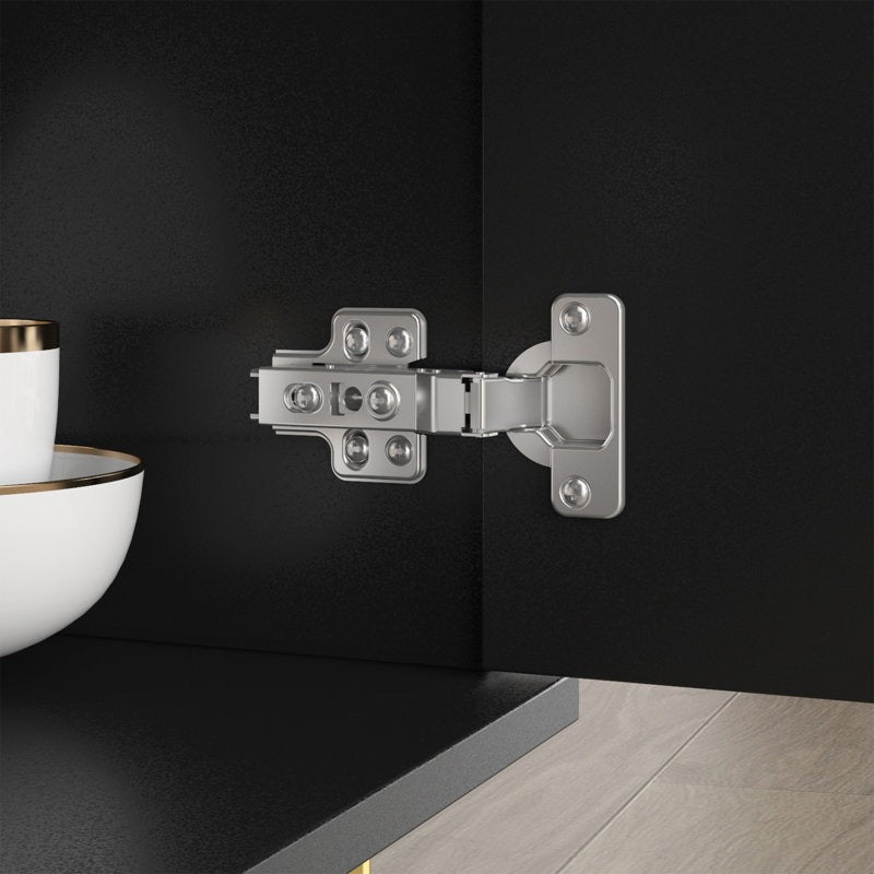 Adjustable hinges of black buffet 