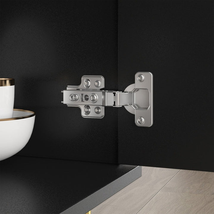 Adjustable hinges of black buffet 