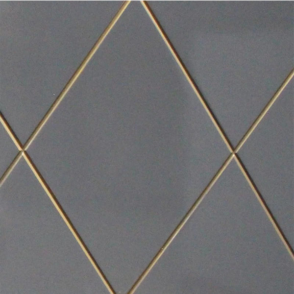 Stylish geometric panel design on sideboard