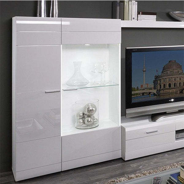 white tv storage cabinet